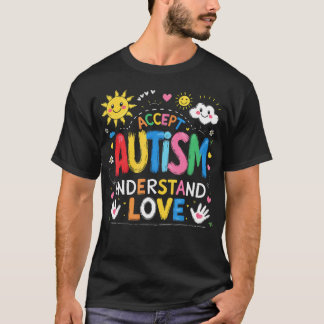 Camiseta Peça de Quebra-Cabeça de Consciencialização do Aut