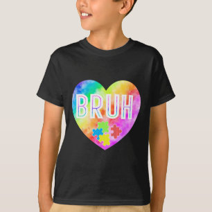 Camiseta Peça de Quebra-cabeça de Conscientização sobre Aut