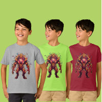 Peça de Roupas com Grafite de Monstro Épico Infant