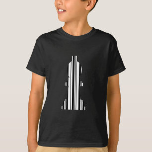 Camiseta PEÇA DE XADREZ BISPO CÓDIGO DE BARRAS Código de Ba