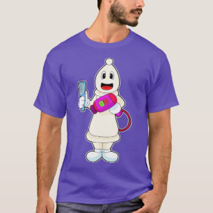 Camiseta Peça de xadrez de Bishop Hairdresser Comb