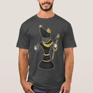Camiseta Peça de xadrez Funcionarios Bishop Chess