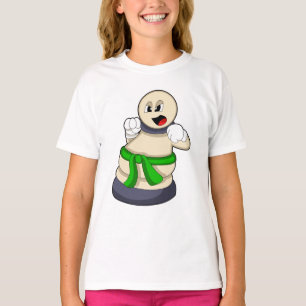 Camiseta Peça de xadrez Peão no Xadrez