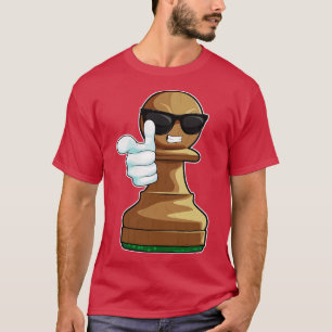 Camiseta Peça de xadrez Peão Xadrez 3