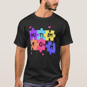 Camiseta Peça do Autismo Puzzle Conscientização Apoio ao Au