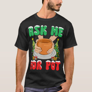 Camiseta Peça-me Por Pot Cerâmica Artista de Cerâmica Oleir