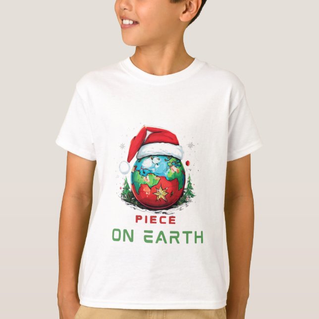 Camiseta Peça no Natal da Terra (Frente)