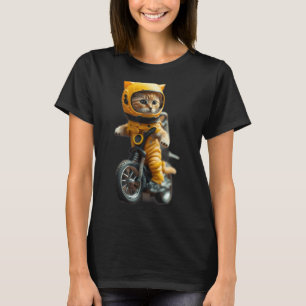 Camiseta Pecado de astronauta de gato