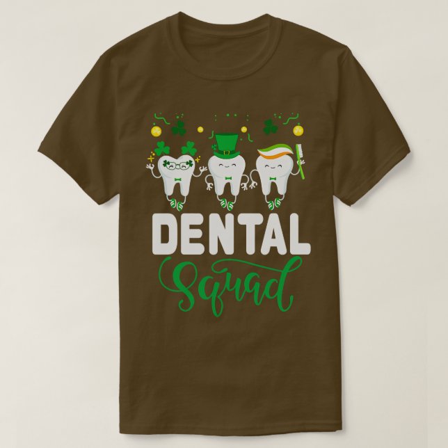 Camiseta Pecados De Esquadrão Dental Do Pulso Dos Dentes Co (Frente do Design)