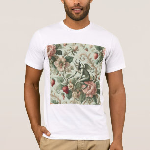 Camiseta Pecados de Morango – Arte Gótica Vestível