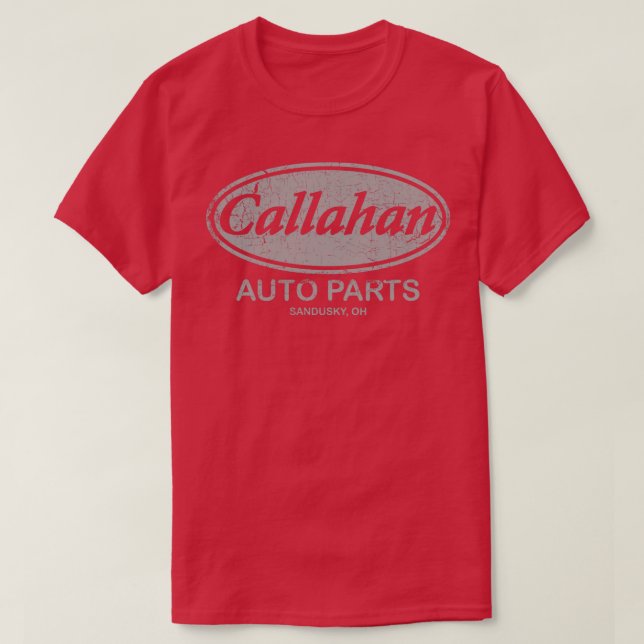 Camiseta Peças automáticas Callahan (Frente do Design)