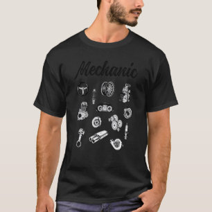 Camiseta Peças Automotivas Mecânico de Carros