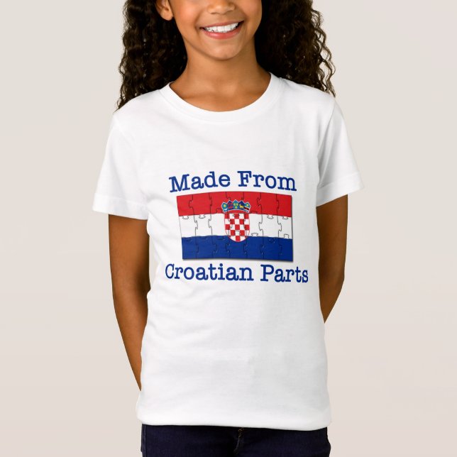 Camiseta Peças croatas (Frente)