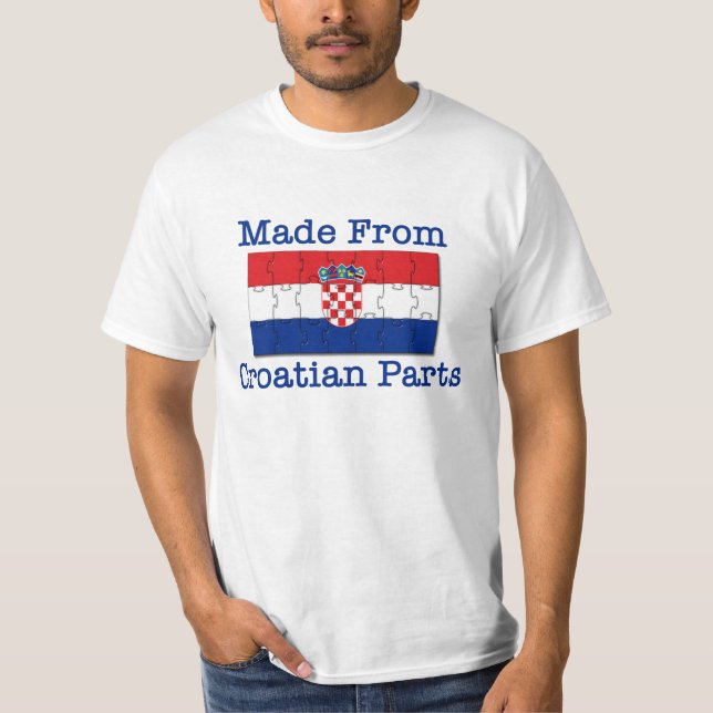 Camiseta Peças croatas (Frente)