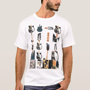 Camiseta Peças da guitarra