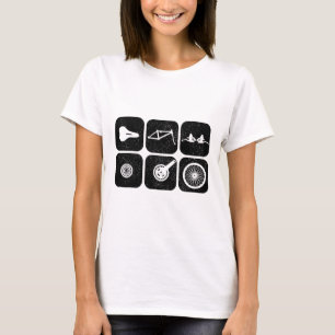 Camiseta Peças de Bicicleta Mountain Bike Ciclismo Mtb Cili