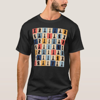 Camiseta Peças de Xadrez do Conselho do Verificador de Vint