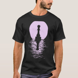 Camiseta Peças de xadrez Rei Rainha Cavalo do Clube de Xadr