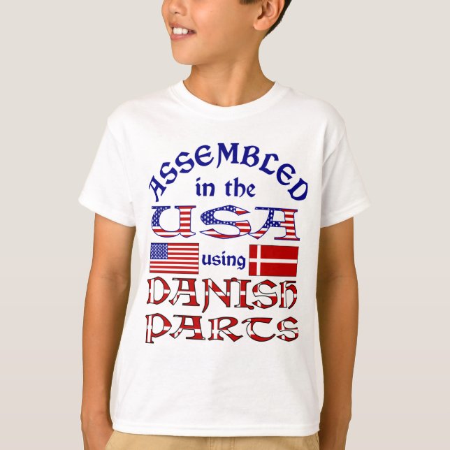 Camiseta Peças Dinamarquesas Frente (Frente)