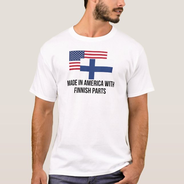Camiseta Peças finlandesas (Frente)