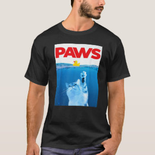 Camiseta Peças Gato e Pato de Borracha Amarelo Gato Gato Ga