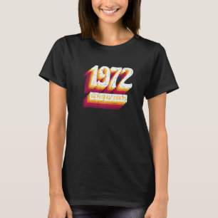 Camiseta Peças Originais de 1972 Aniversário de 50 anos
