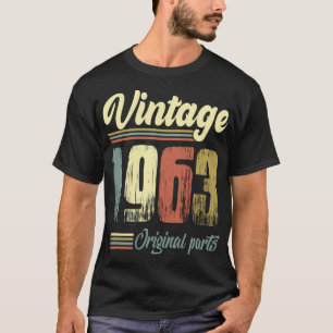 Camiseta Peças Originais Vintage 1963 Vintage 1963