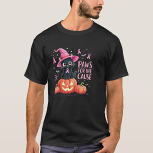 Camiseta Peças Para A Causa Do Halloween Da Consciência Do