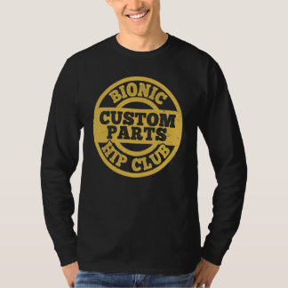 Camiseta Peças personalizadas do Vintage Bionic Hip Club Hi