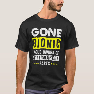 Camiseta Peças Pós-Venda Biónicas -Gone Bionic - Joelho Qua