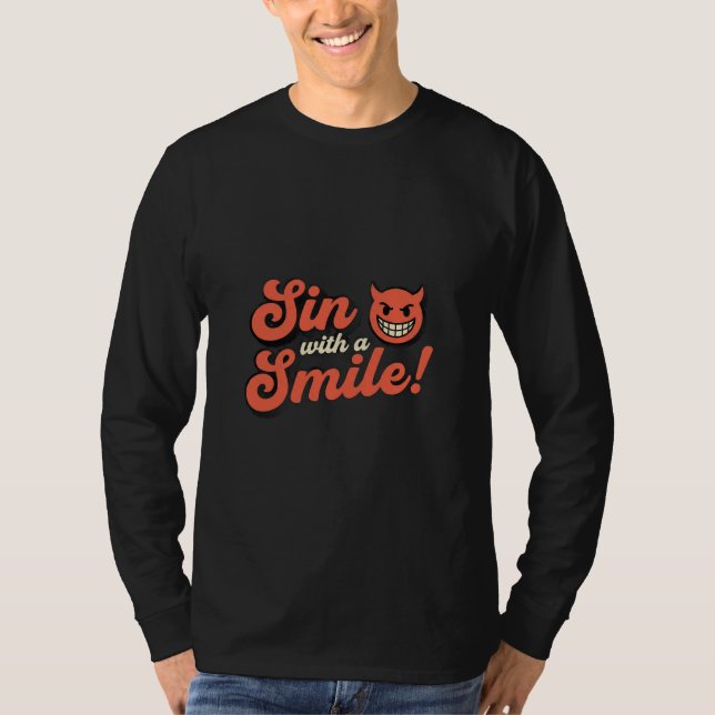 Camiseta Peche com um Sorriso! (Frente)