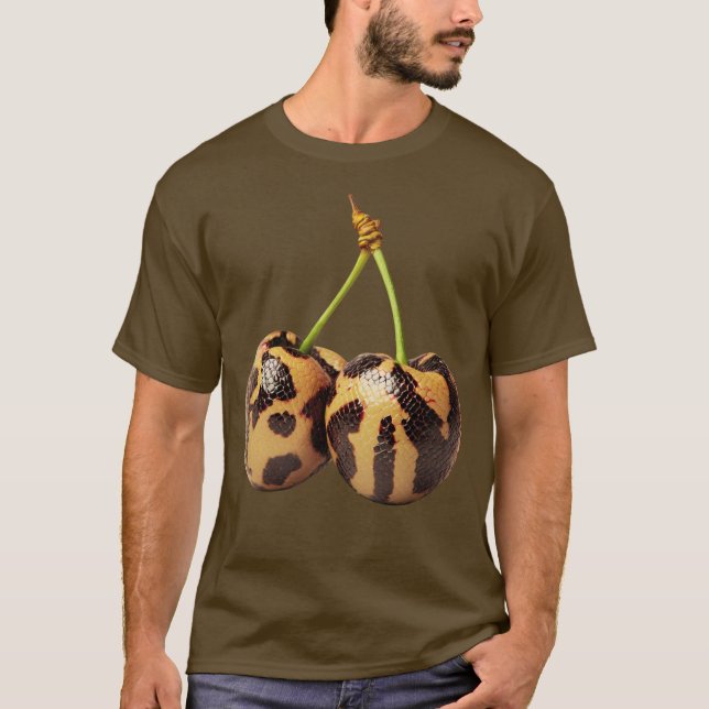 Camiseta Pêche Peluche - Plush Peach (Frente)