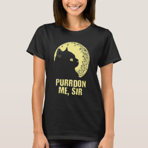 Camiseta Peço Desculpas Senhor Gato Humor de Gatinho Colega