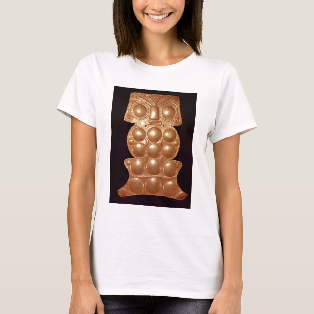 Camiseta Pecorismo encontrado no rio Sinu, pré-colombiano ( (Frente)