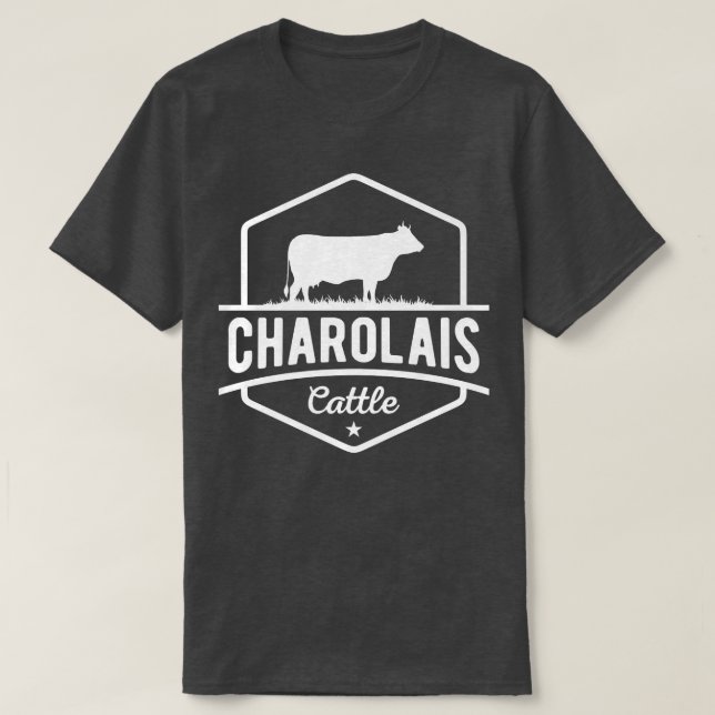 Camiseta Pecuária Carolais (Frente do Design)