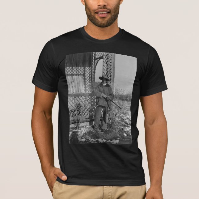 Camiseta Pecuarista Cowboy ou Fora da Lei Canadense do Velh (Frente)