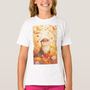 Camiseta Pedaço de Abóbora de Lontra