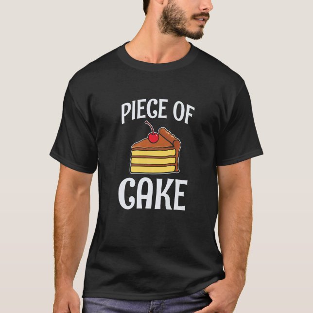 Camiseta Pedaço De Bolo Para Todos Monstro De Biscoitos (Frente)