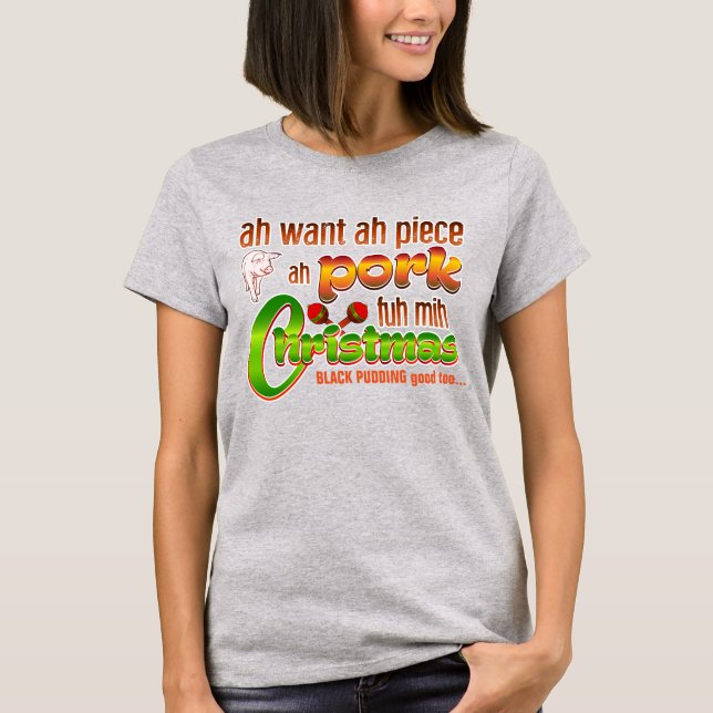 Camiseta Pedaço de Porco / Trini Natal (Frente)