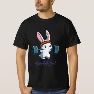 Camiseta Pedaços de Ness Rabbit Bunny Lover Gym Workout En