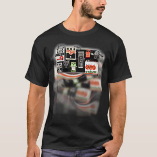 Camiseta Pedais de Violão de Shoegaze Indie Dream FanArt