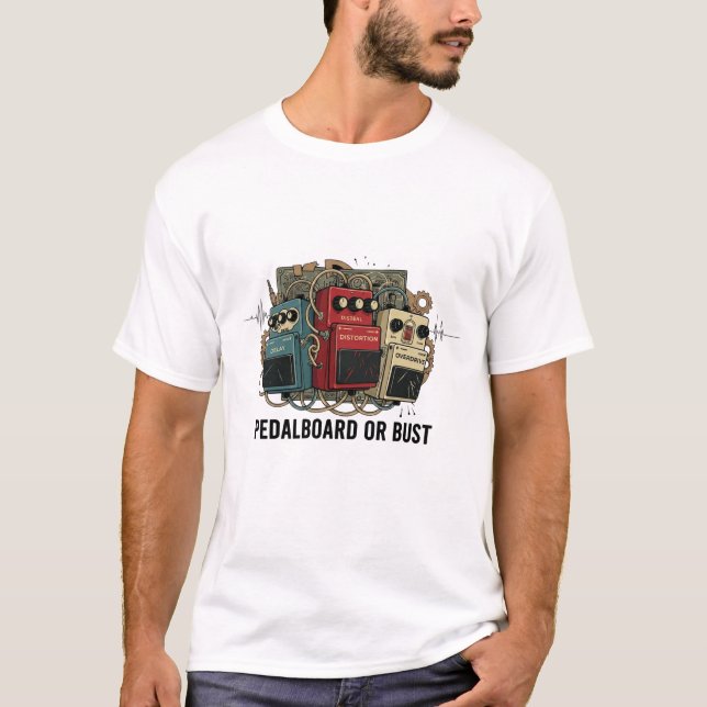 Camiseta Pedal Board ou Nada (Frente)
