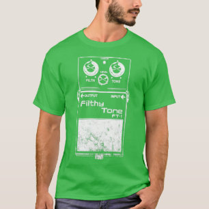 Camiseta Pedal De Violão De Tom Sujo