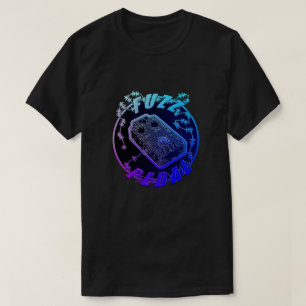 Camiseta Pedal Fuzz - Azul/Purpl multicolorido com choque e
