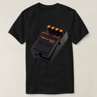 Camiseta Pedal HM-2 da guitarra do METAL PESADO
