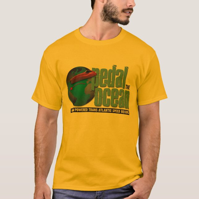 Camiseta Pedal o t-shirt do oceano (Frente)
