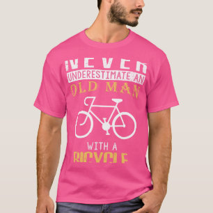Camiseta Pedal Power Wit: Velho Ciclista Tee, Perfeito para