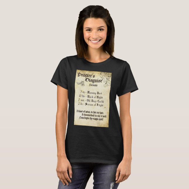 Camiseta Peddler's Disguise Spell (Frente Completa)