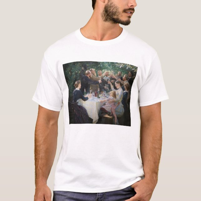 Camiseta Peder Severin Kroyer - Hip, Hip, Hurrah! (Frente)