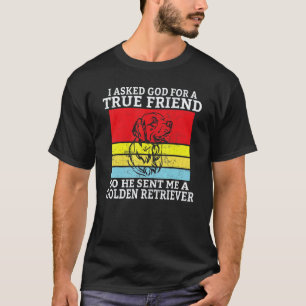 Camiseta Pedi a Deus um verdadeiro Amigo e ele me enviou o